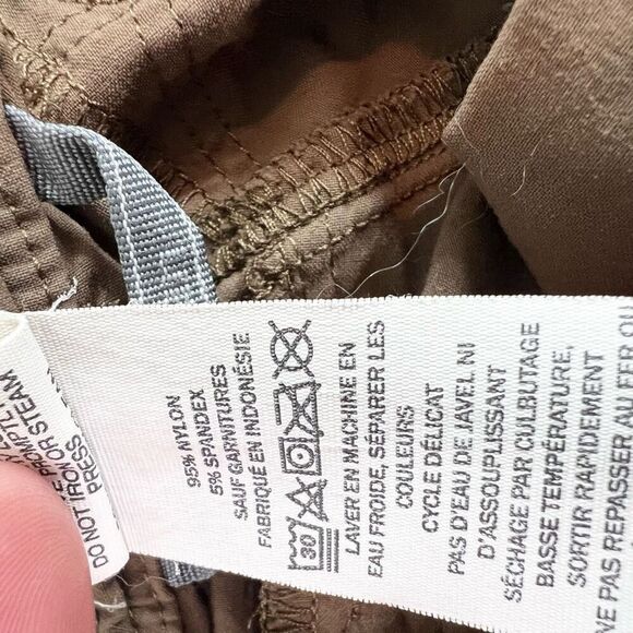 L.L.Bean Pants Mens 34WX30 Brown Casual Mid-Rise Straight-Leg nylon - Picture 7 of 9